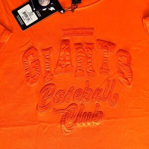 MLB San Francisco Giants Baseball Club Orange Women’s T-Shirt, Size: XL, NWT